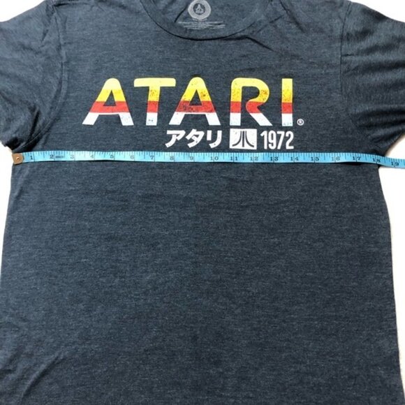 Atari 1972 Logo Dark Blue T-shirt Unisex Size Med - Picture 3 of 4